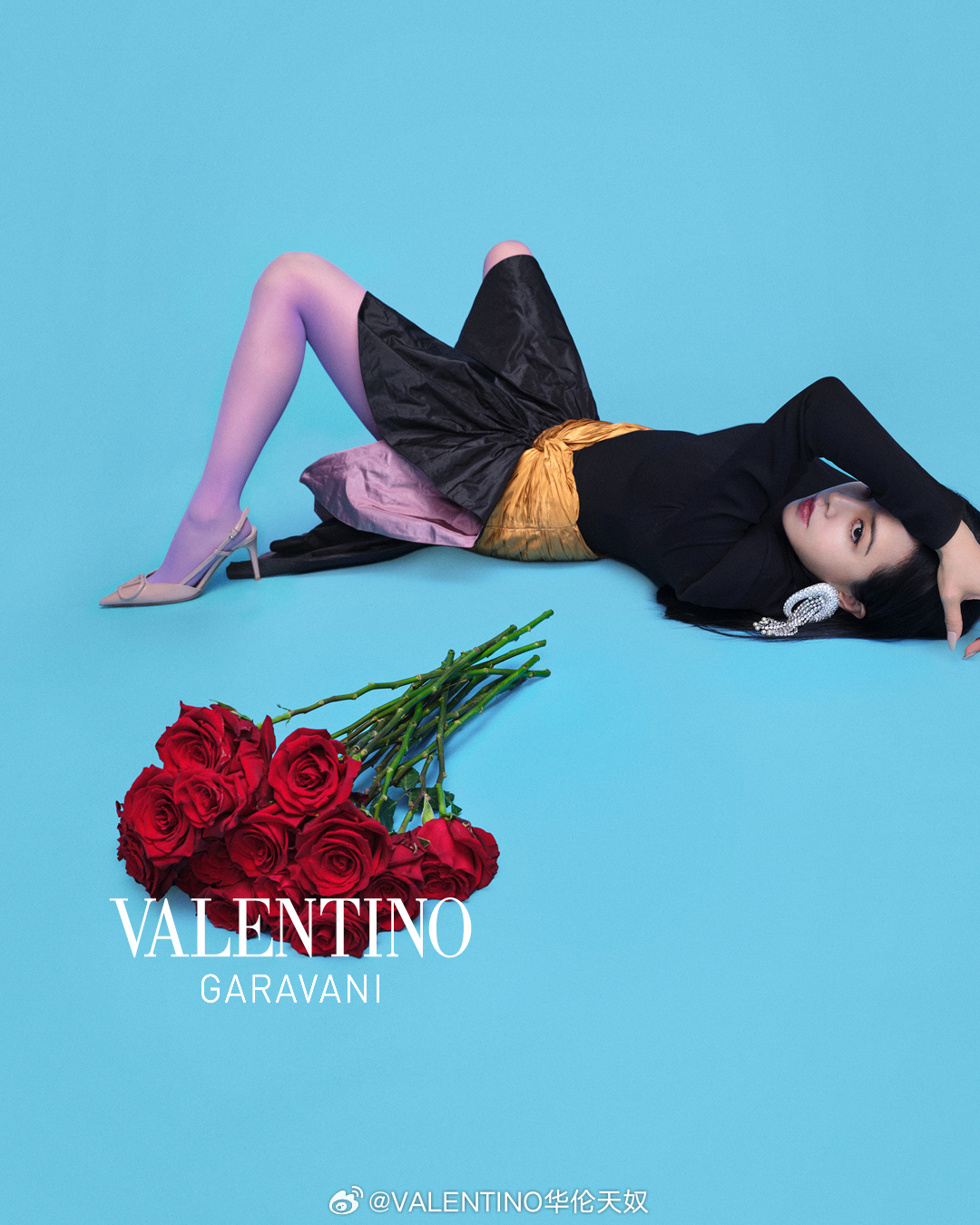 Valentino 秋冬广告 · VLogo 高跟鞋与配饰